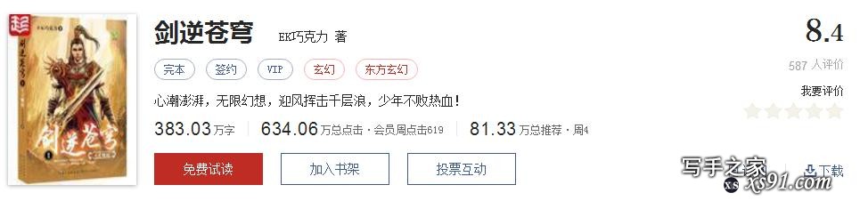 网络文学20年，600部精品网络小说神作集合，经典珍藏不容错过！-183.jpg