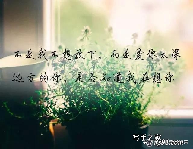 心情感悟语录，简短扎心，很感动，看完好想哭-7.jpg