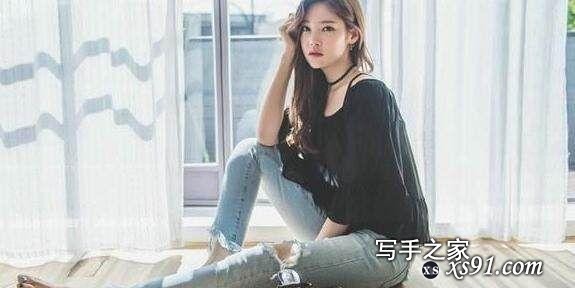 潇洒干练的牛仔裤美女，散发出难以抵挡的女神魅力-3.jpg